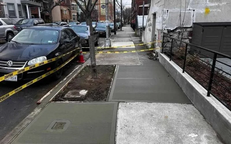 Sidewalk Repair NYC's skilled team successfully concludes a transformative sidewalk repair project, refining community walkways